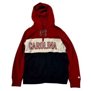 Tailgate South Carolina Gamecocks Colorblock Hoodie Sweatshirt Mens‎ Size L